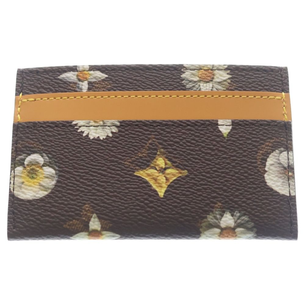 Louis Vuitton Monogram Card Holder Double Case Business Brown