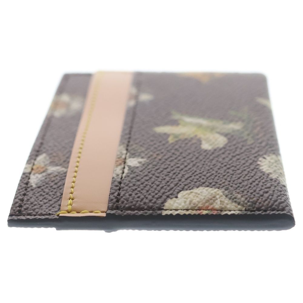 Louis Vuitton Monogram Card Holder Double Case Business Brown