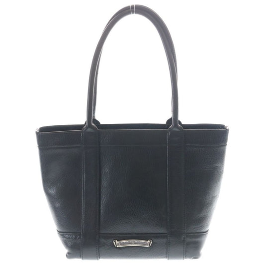 Chrome Hearts Tote Mini Leather Handbag Black