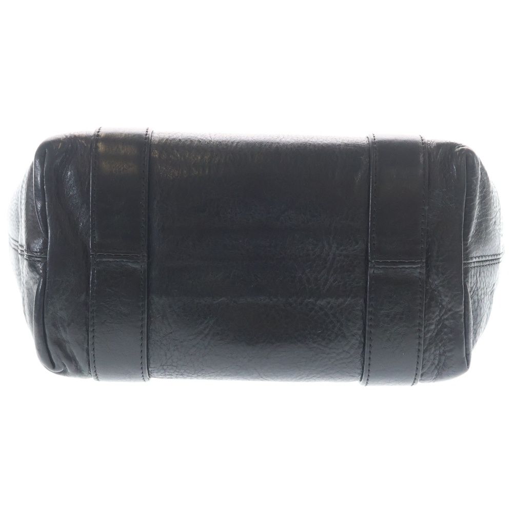 Chrome Hearts Tote Mini Leather Handbag Black