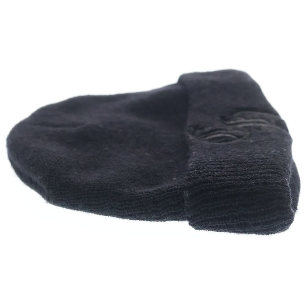 Chrome Hearts CH Logo Embroidery Beanie Knit Hat Black