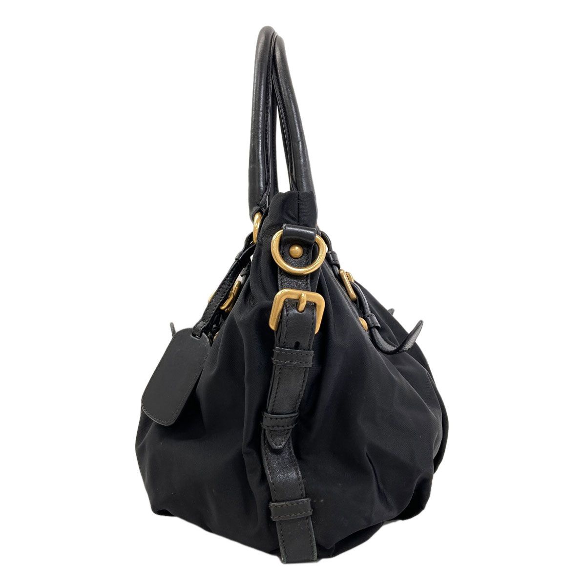 Prada Logo Tote Nylon