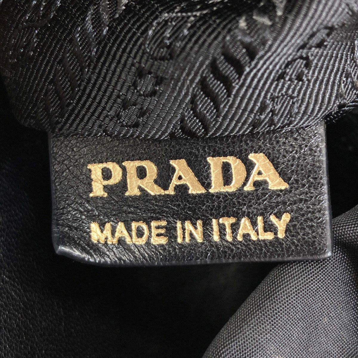 Prada Logo Tote Nylon