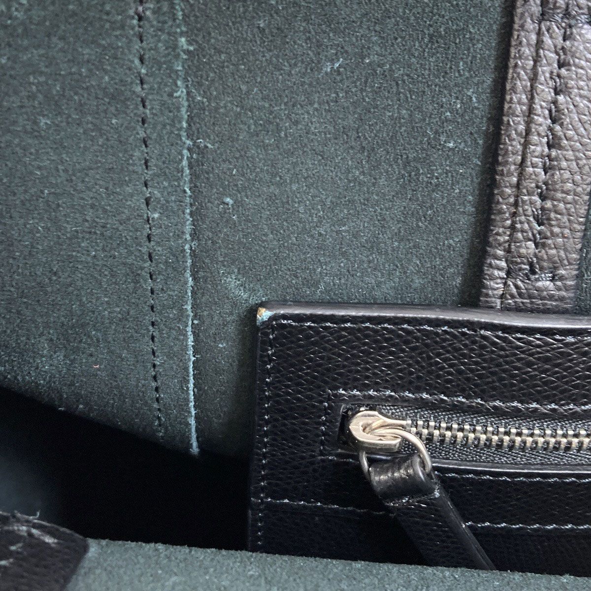 Celine Vertical Cover 2-Way Handbag Leather