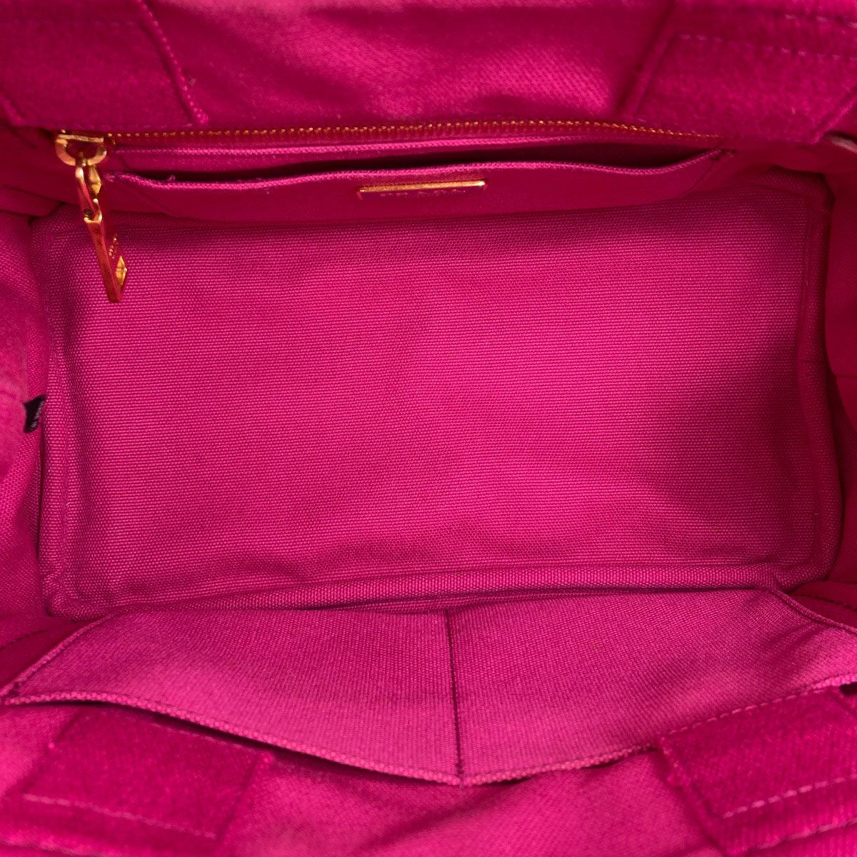 Prada Canapa Handbag Canvas