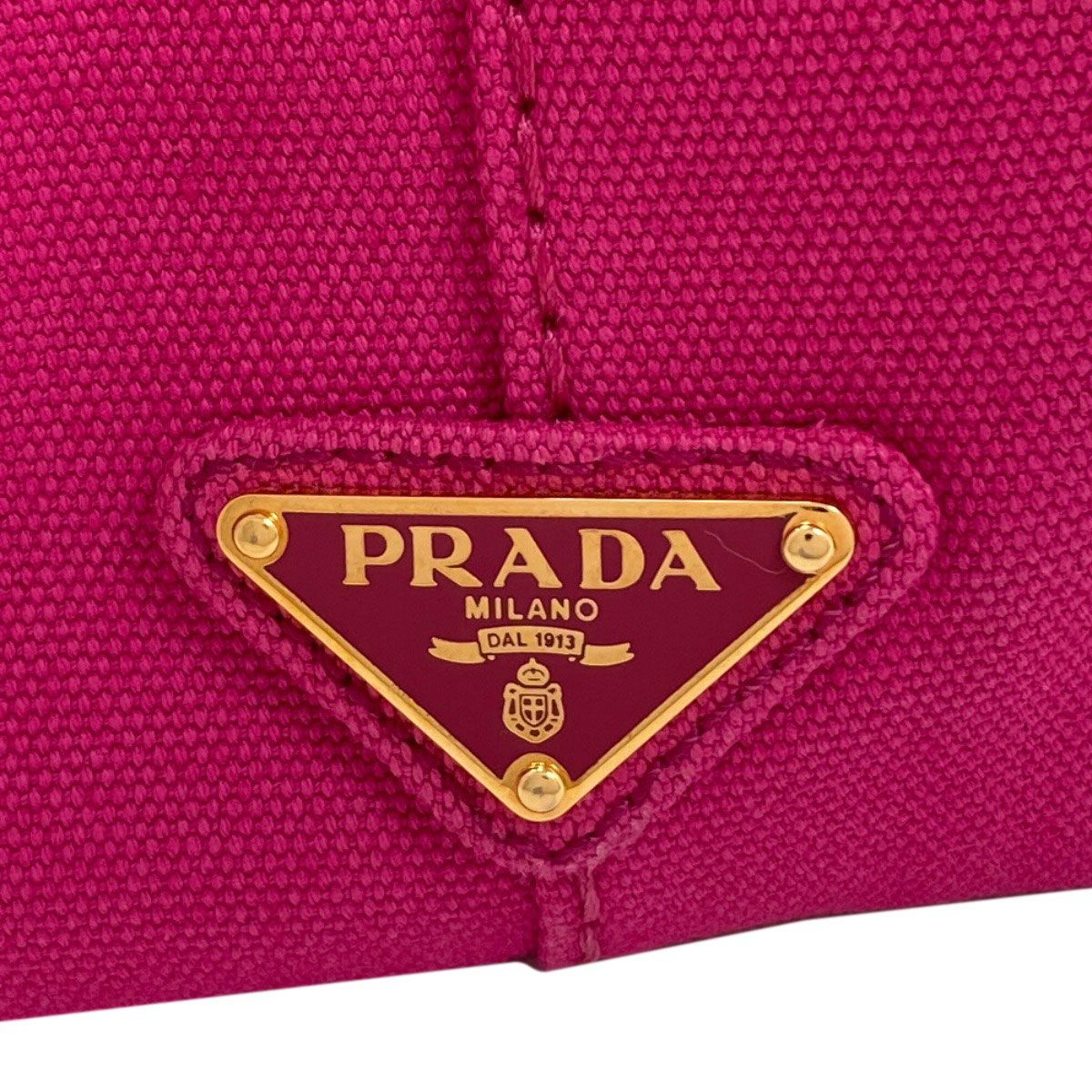Prada Canapa Handbag Canvas