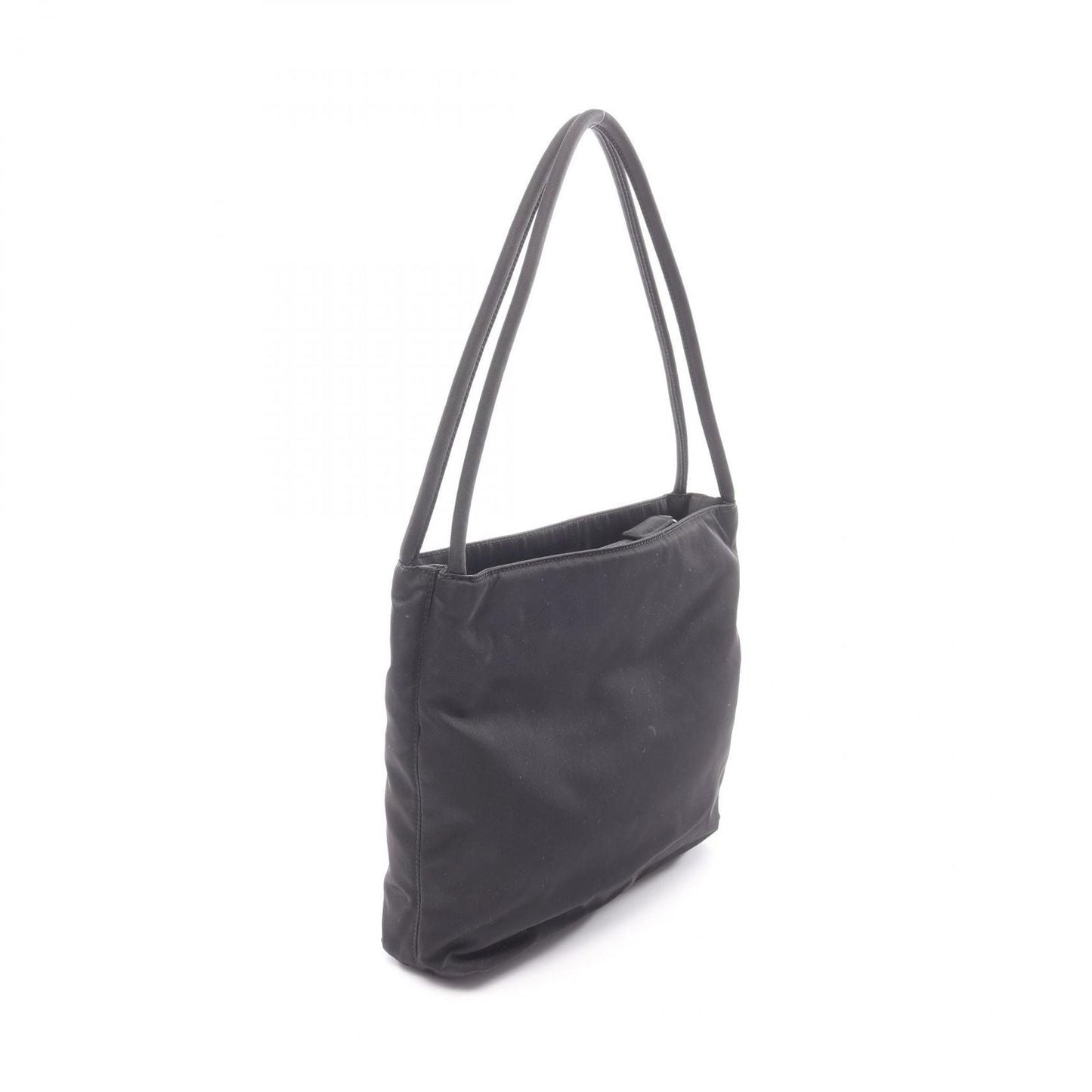 Prada Shoulder Bag Tessuto City Black Nylon Triangle Logo Hand