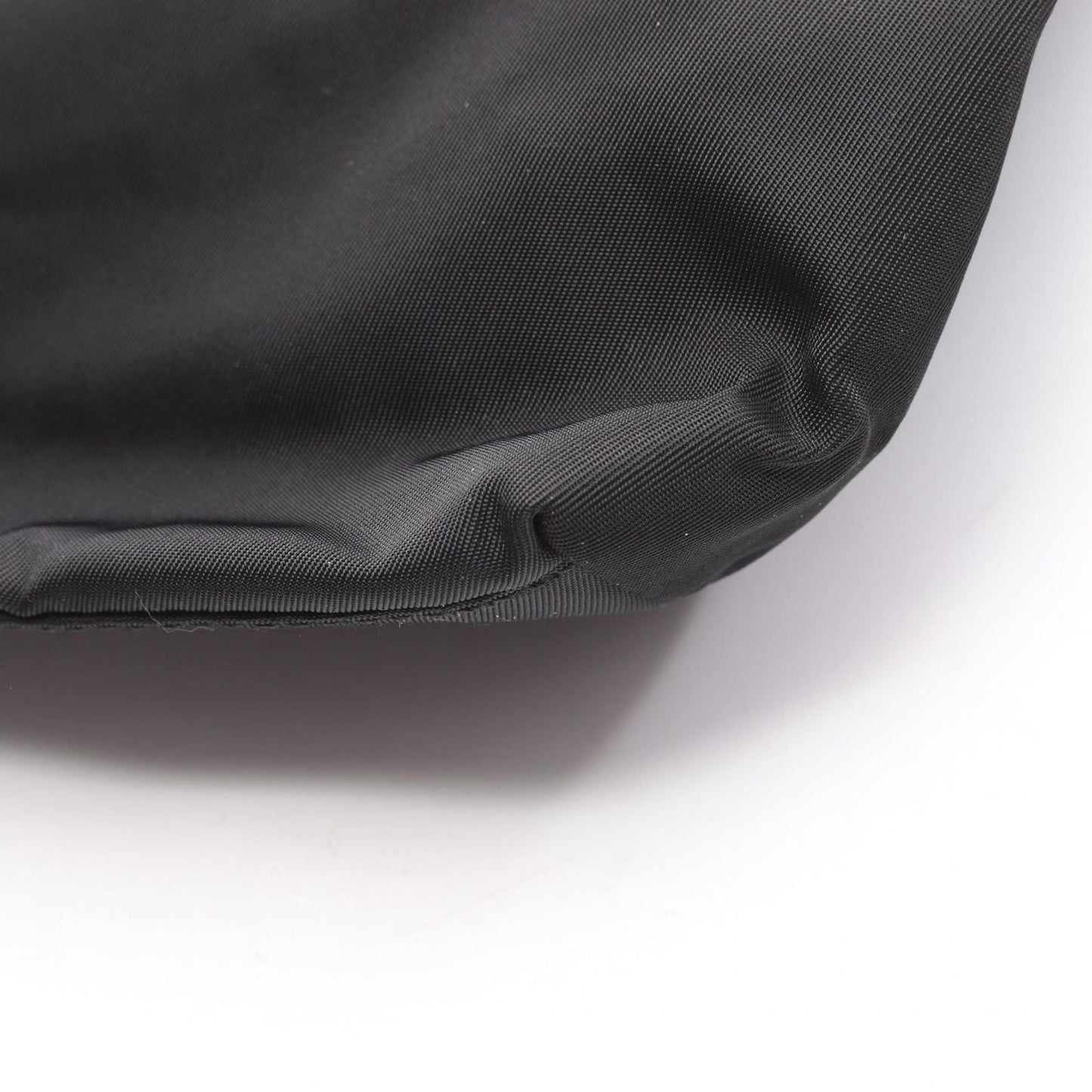 Prada Shoulder Bag Tessuto City Black Nylon Triangle Logo Hand