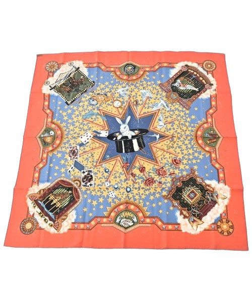 Hermes Bandana Scarf Orange