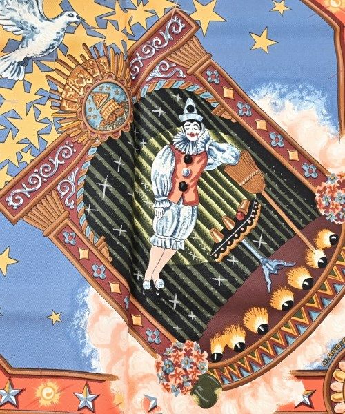 Hermes Bandana Scarf Orange