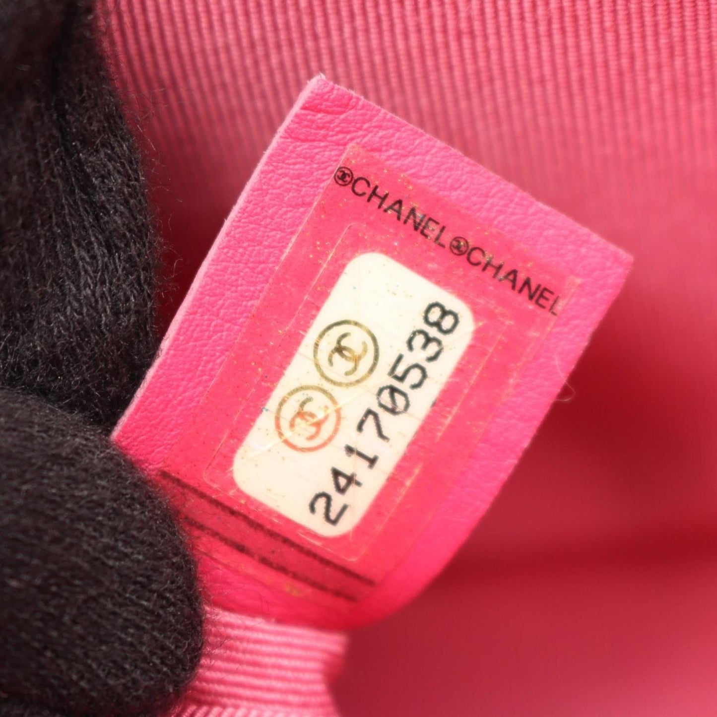 Chanel Shoulder Bag Small Pink Lambskin Chain