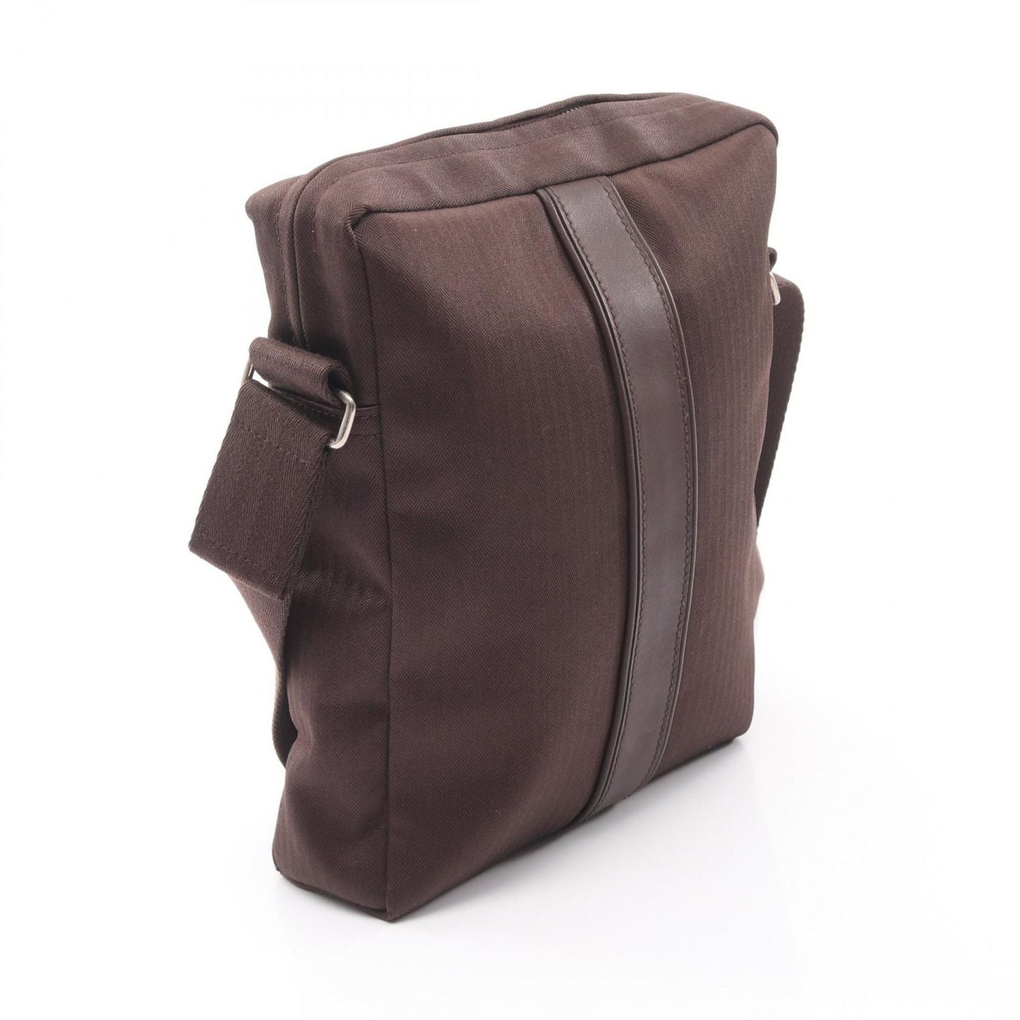 Hermes Shoulder Bag Acapulco Pochette Bandouliere MM Brown Leather