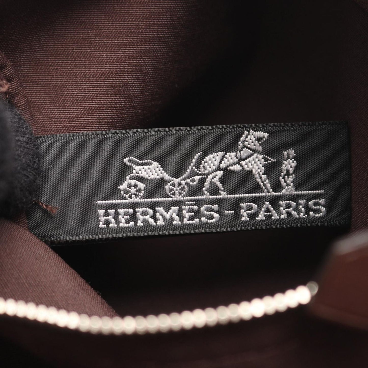 Hermes Shoulder Bag Acapulco Pochette Bandouliere MM Brown Leather