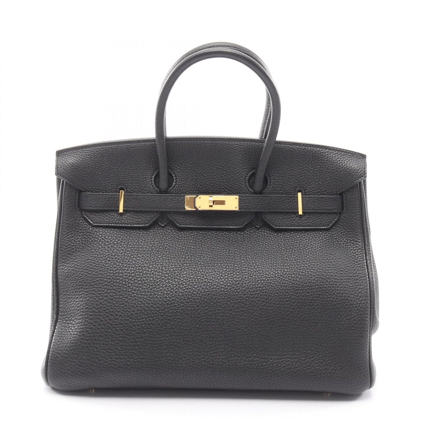 Hermes Handbag Birkin 35 Black Leather