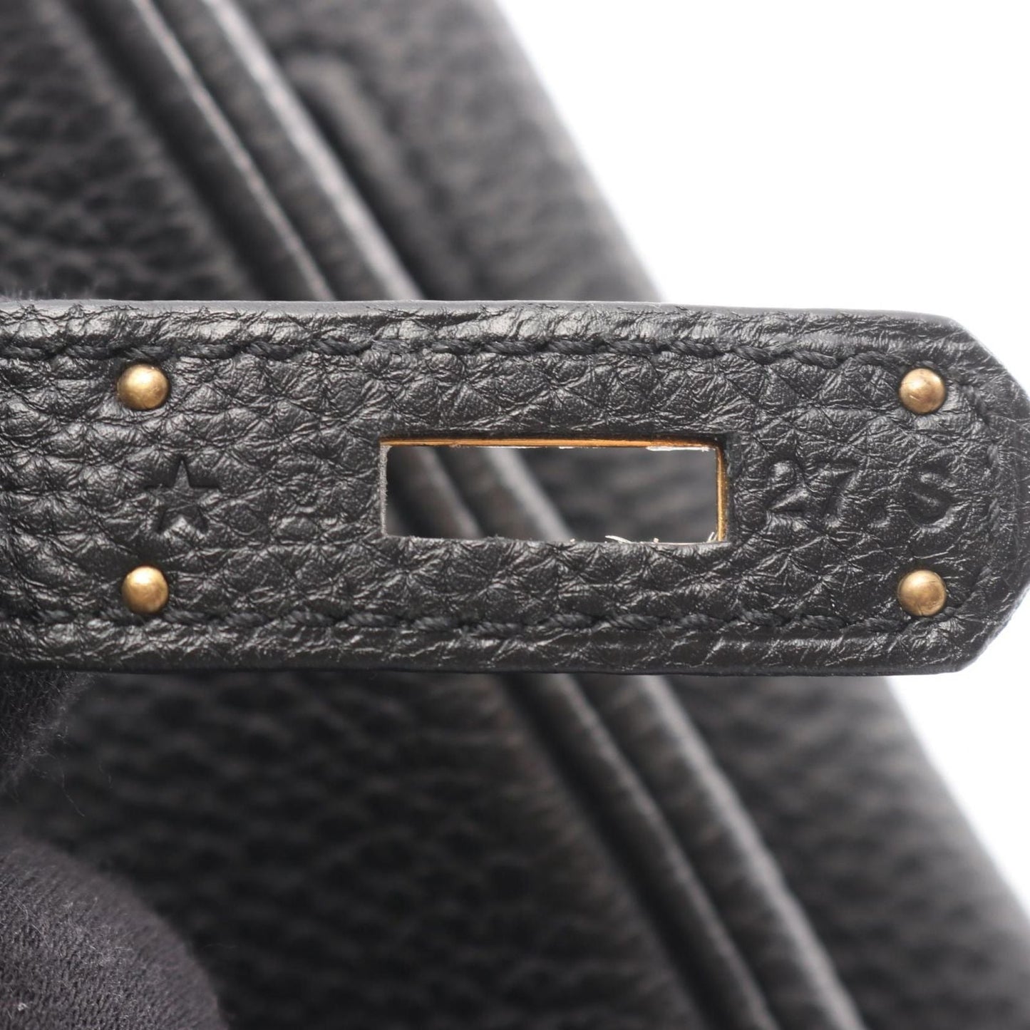 Hermes Handbag Birkin 35 Black Leather