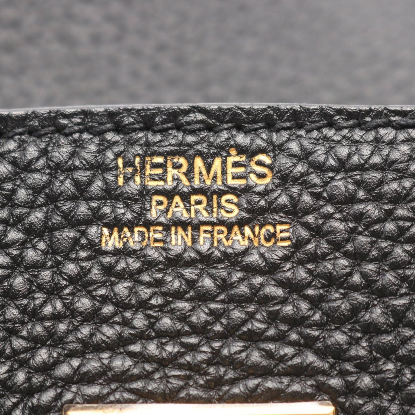 Hermes Handbag Birkin 35 Black Leather
