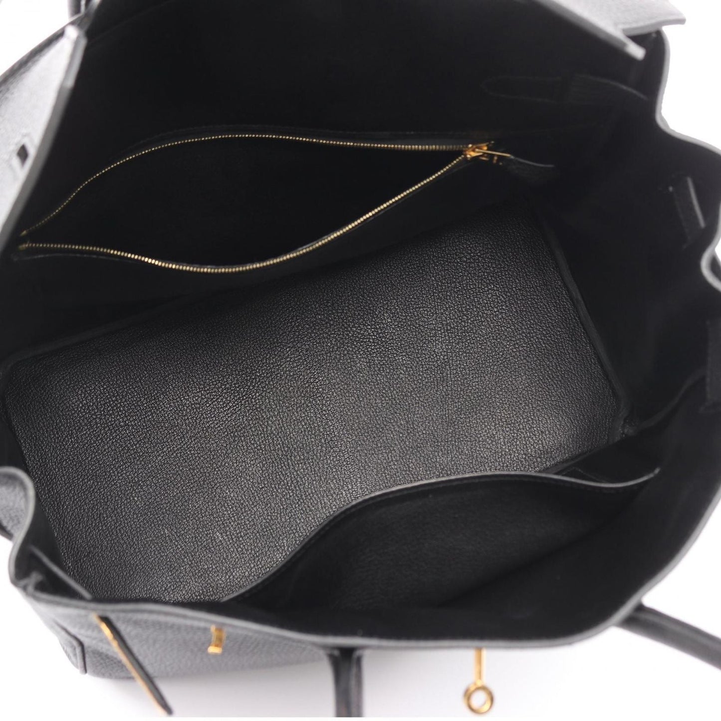 Hermes Handbag Birkin 35 Black Leather