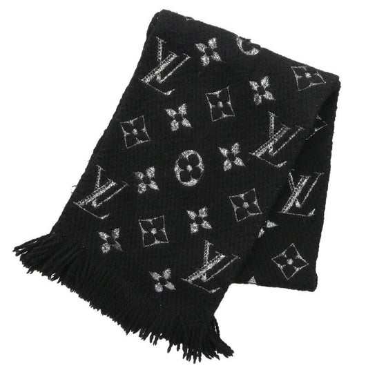 Louis Vuitton Echarpe Logo Mania Shine Monogram Wool Scarf