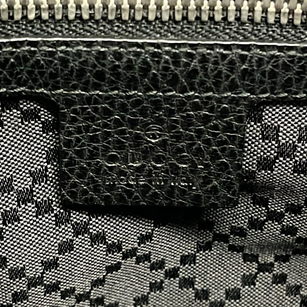 Gucci Second Bag Black Leather