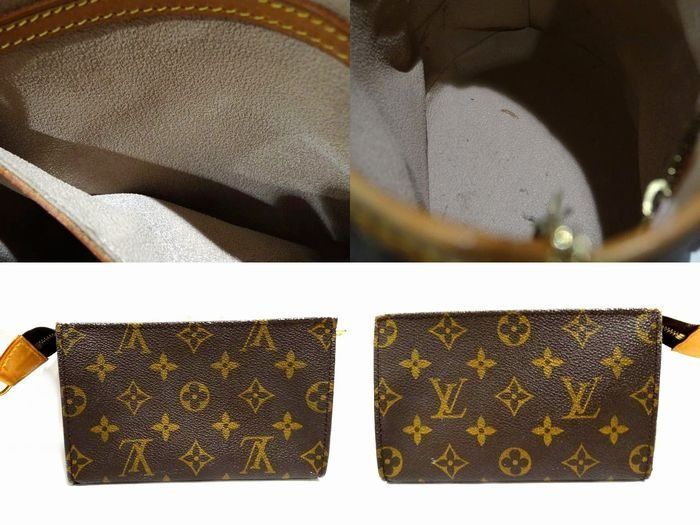 Louis Vuitton Petit Bucket Shoulder Bag Monogram PM
