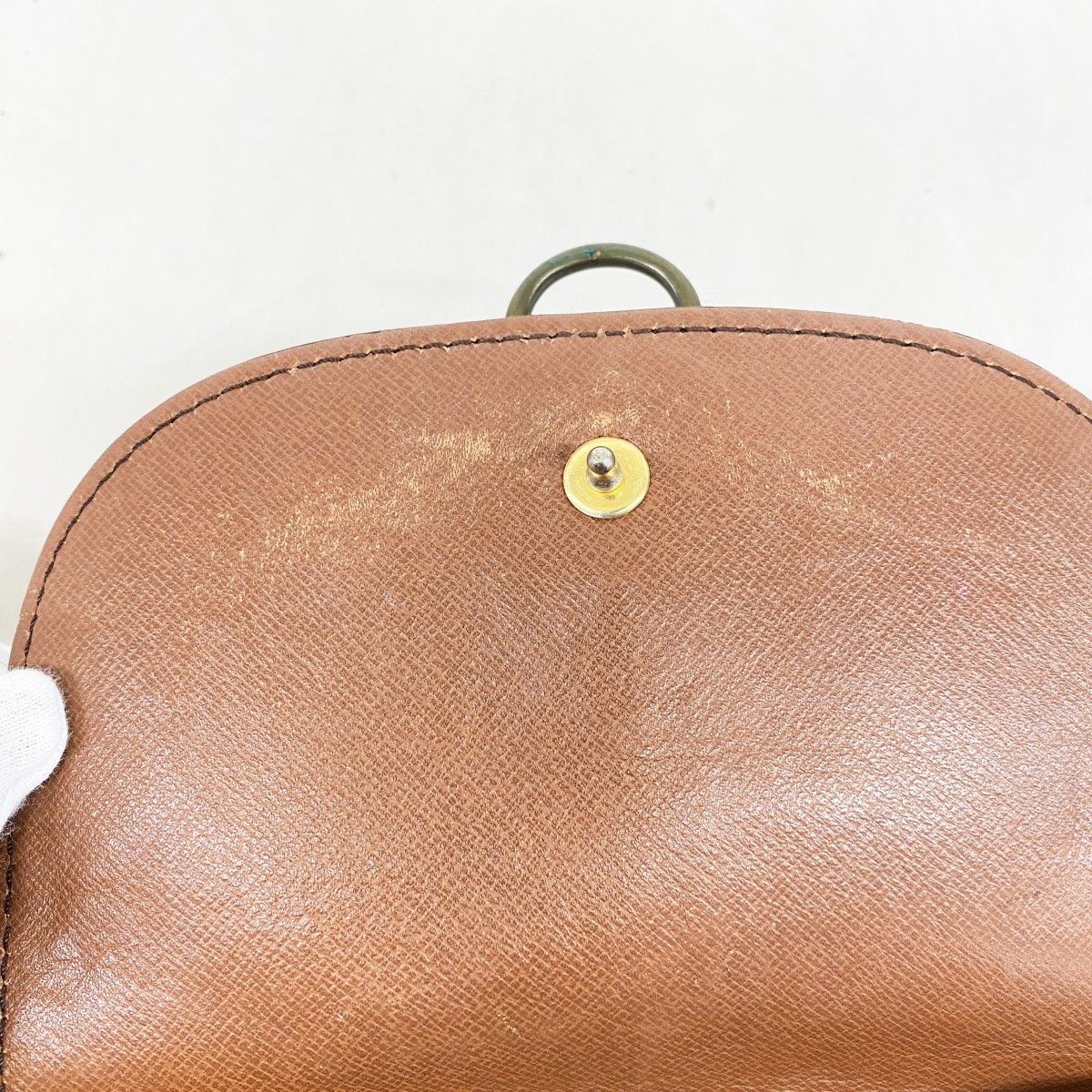 Louis Vuitton Shoulder Bag Monogram Mini Saint Cloud Brown