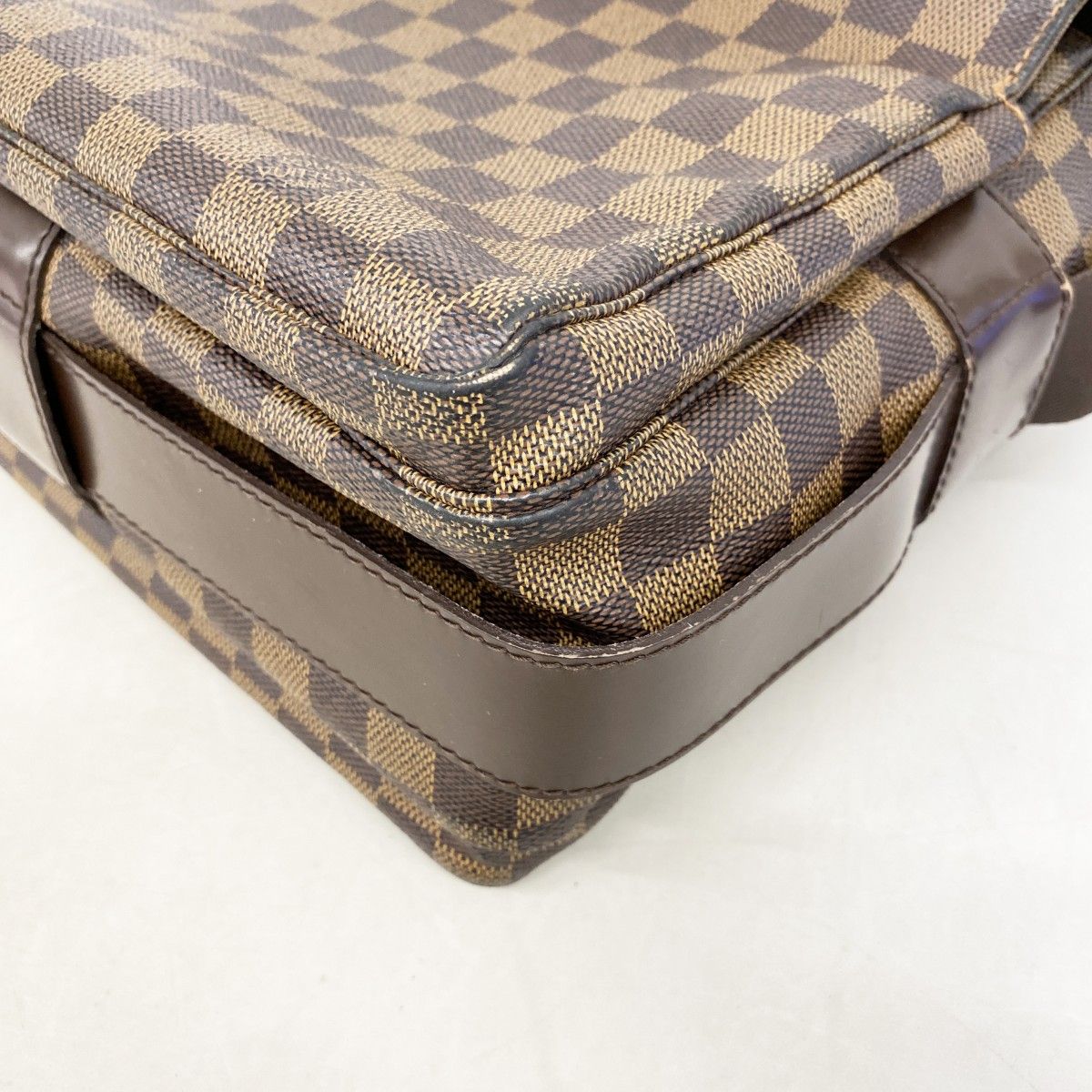 Louis Vuitton Shoulder Bag Damier Naviglio Ebene