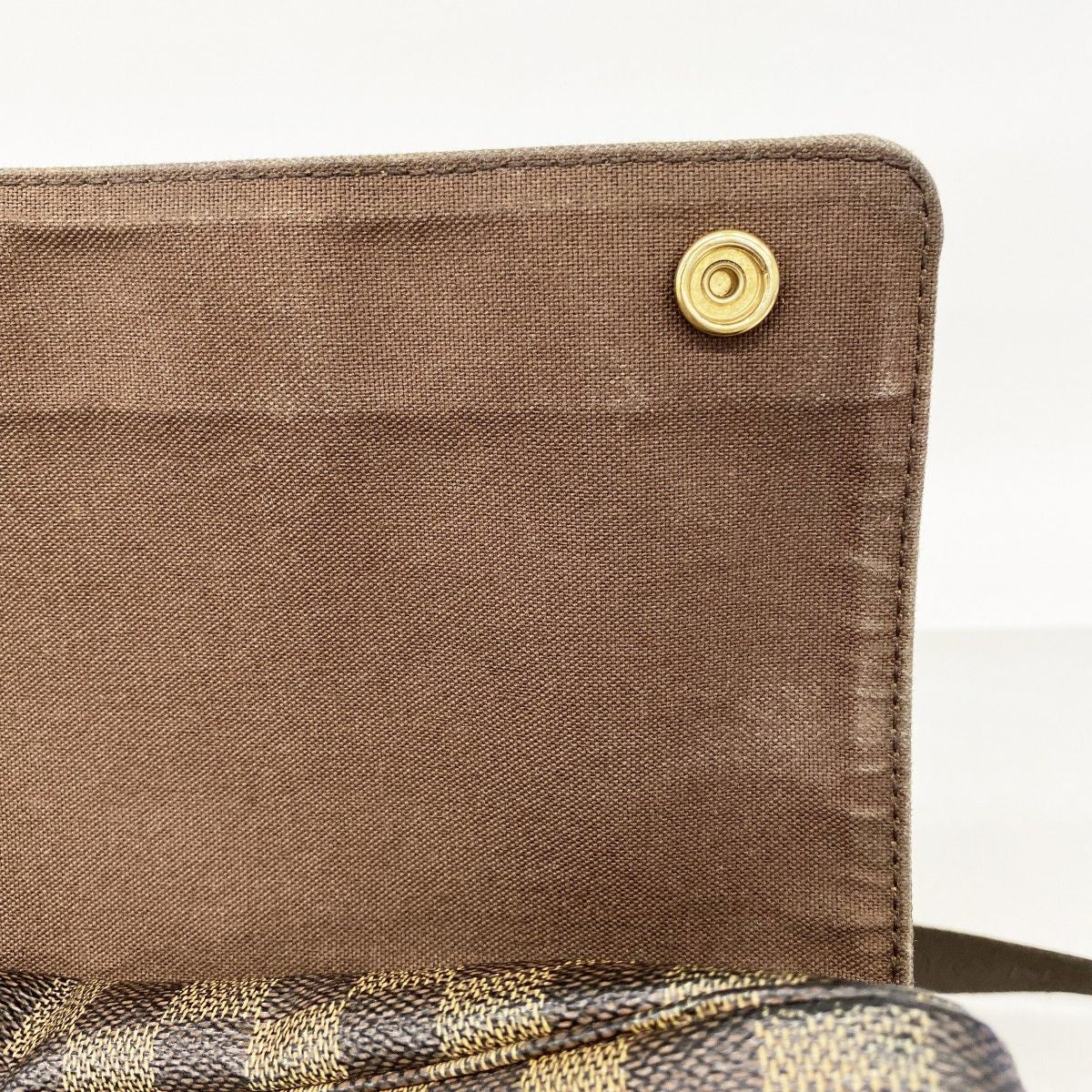 Louis Vuitton Shoulder Bag Damier Naviglio Ebene