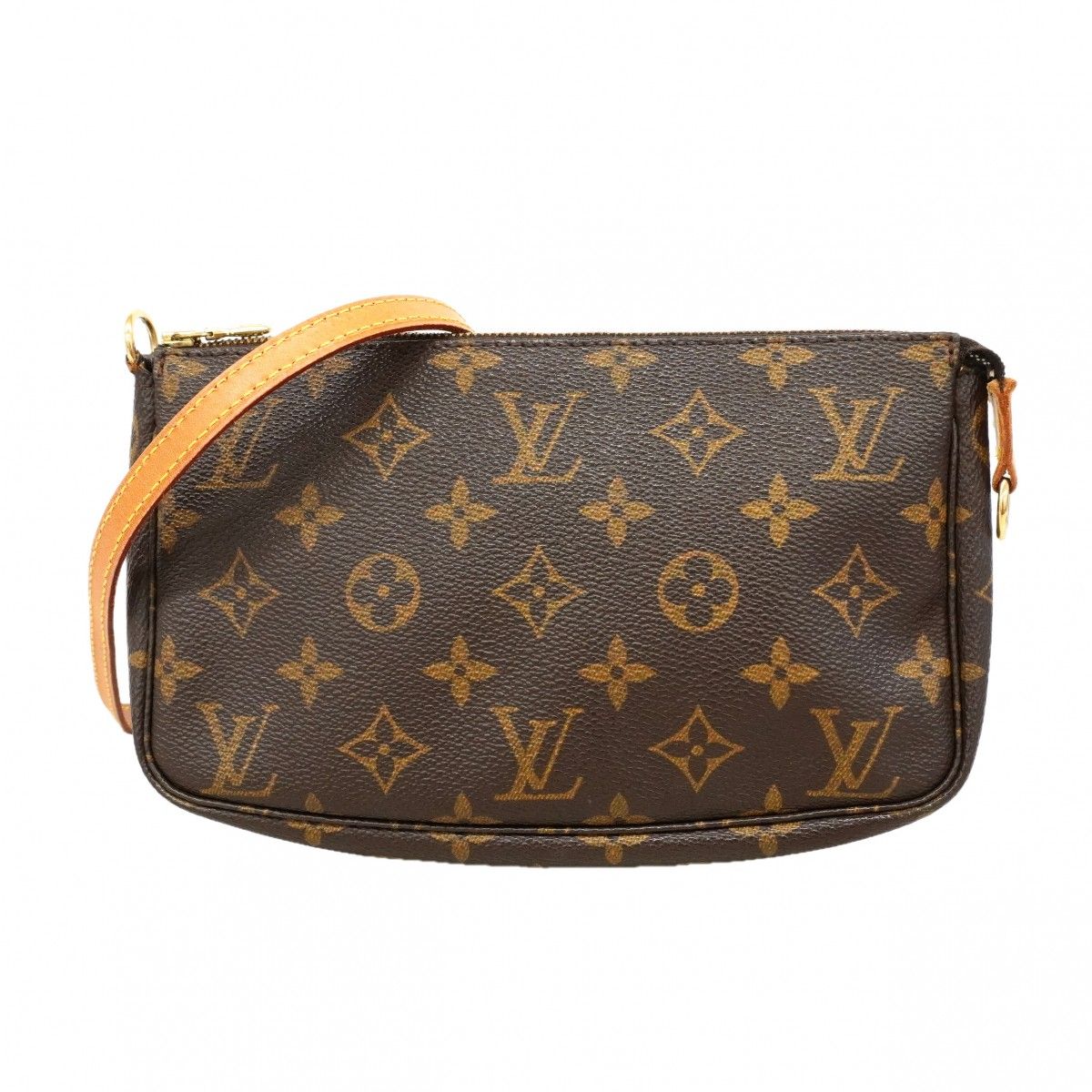 Louis Vuitton Pouch Monogram Pochette Brown