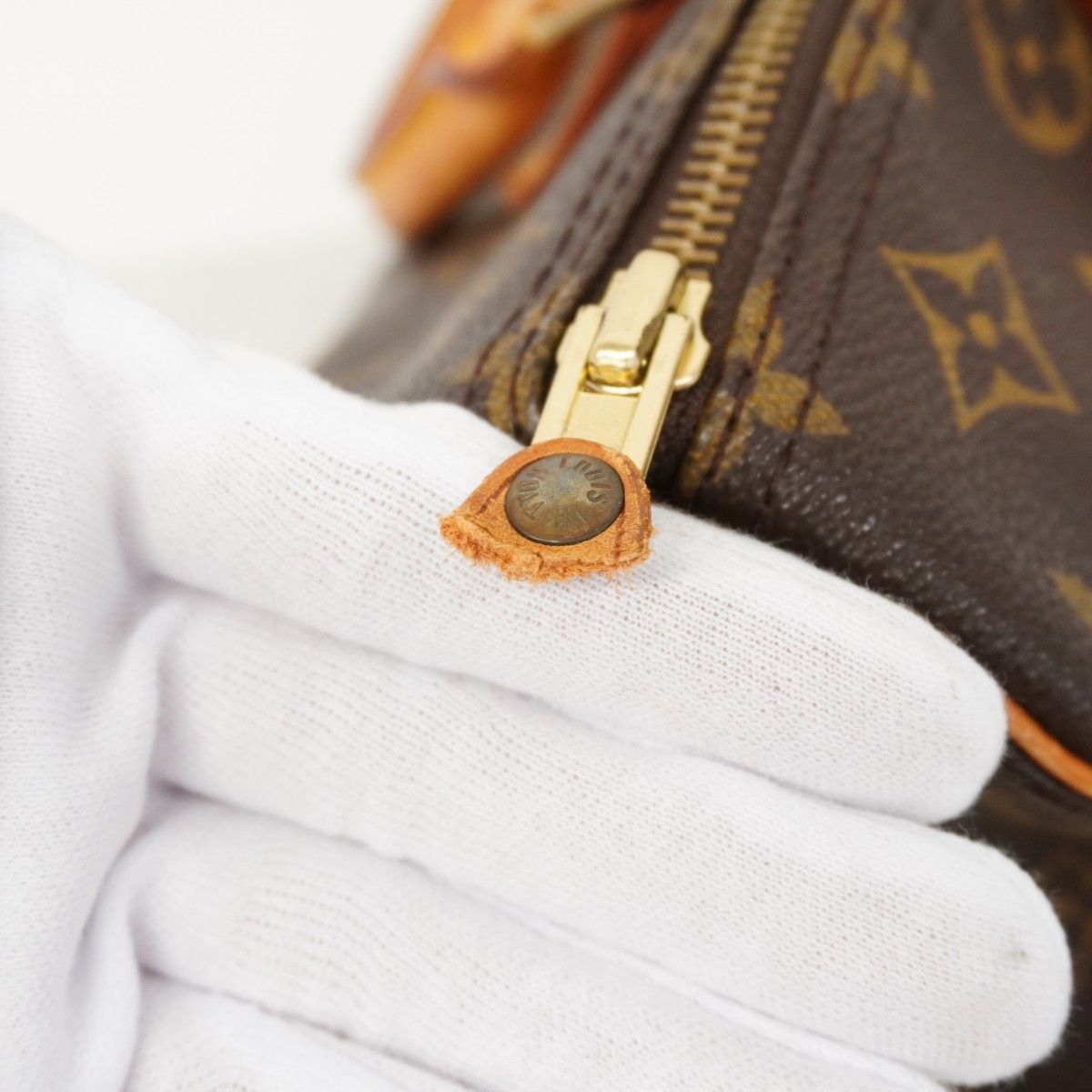 Louis Vuitton Handbag Monogram Speedy 30 Brown