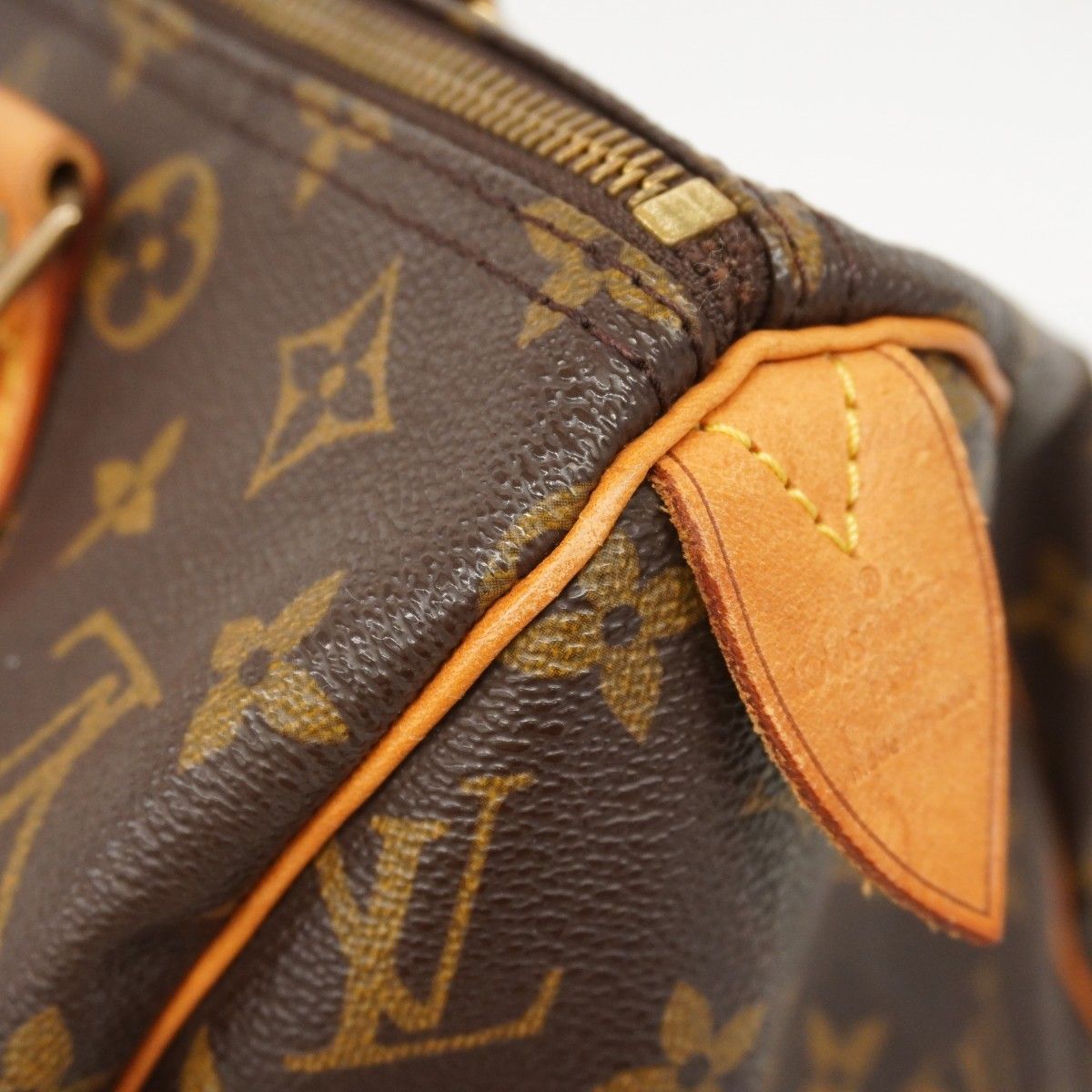 Louis Vuitton Handbag Monogram Speedy 30 Brown