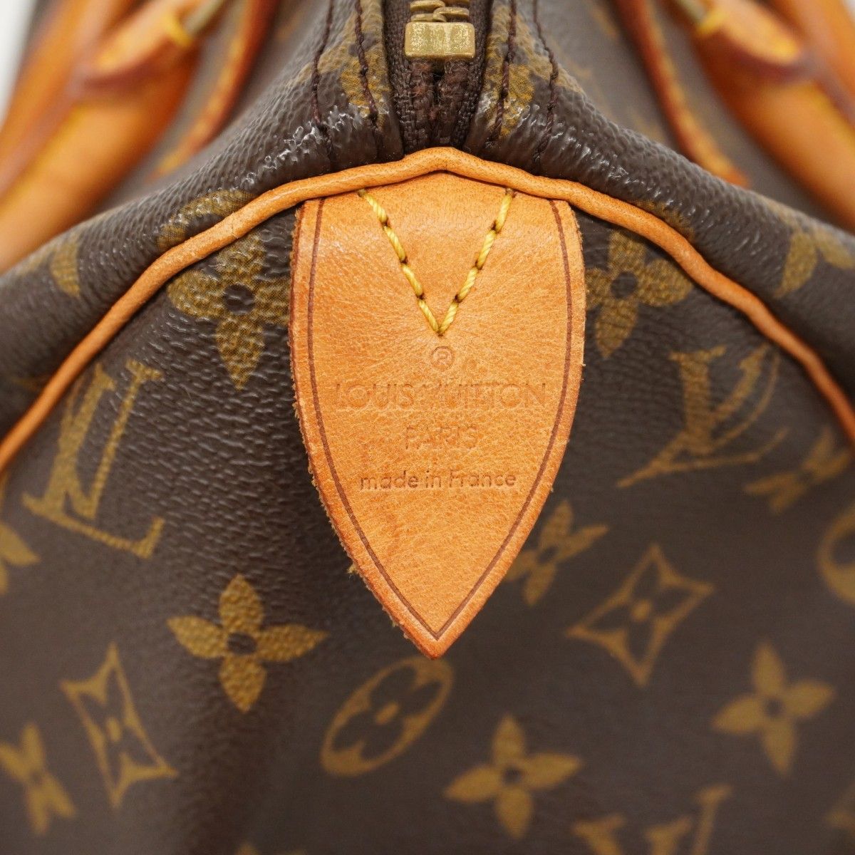 Louis Vuitton Handbag Monogram Speedy 30 Brown