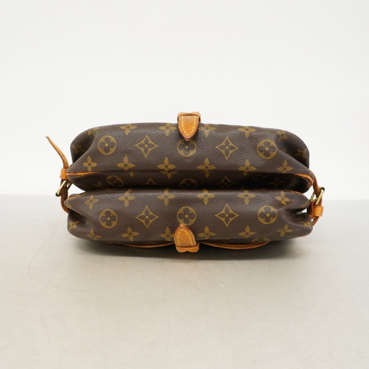 Louis Vuitton Shoulder Bag Monogram Saumur 30 Brown