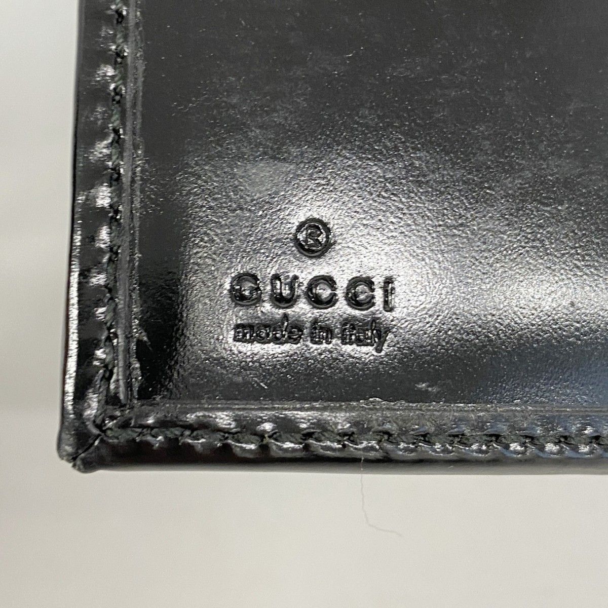 Gucci Wallet GG Supreme Black Silver