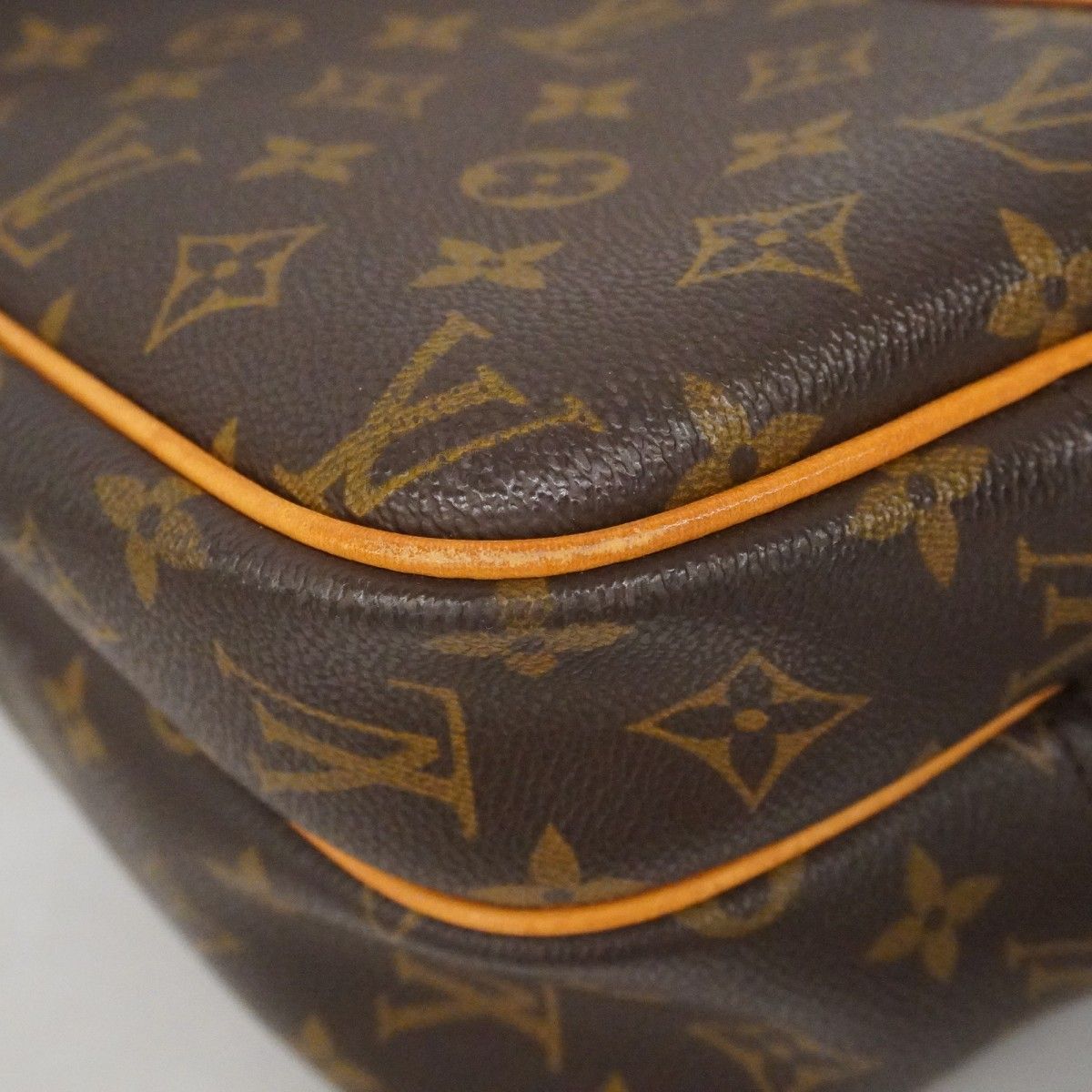 Louis Vuitton Shoulder Bag Monogram Reporter PM Brown