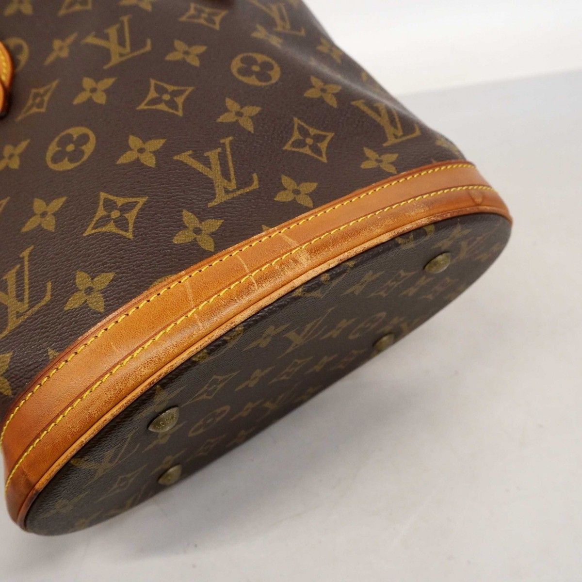 Louis Vuitton Tote Monogram Bucket PM Brown