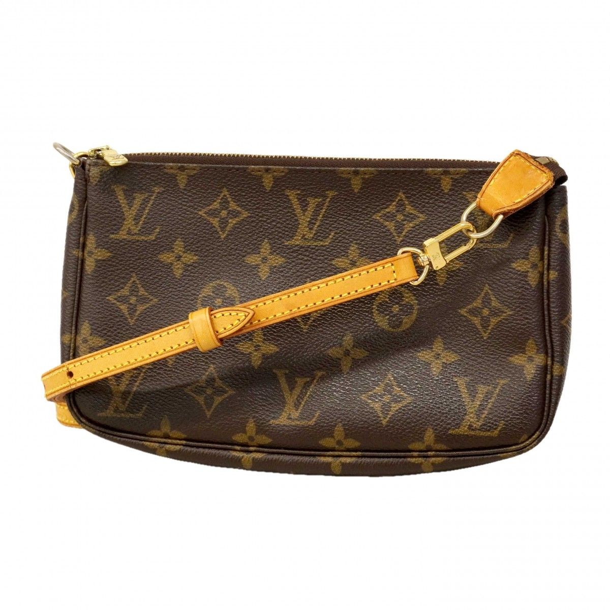 Louis Vuitton Pouch Monogram Pochette Brown