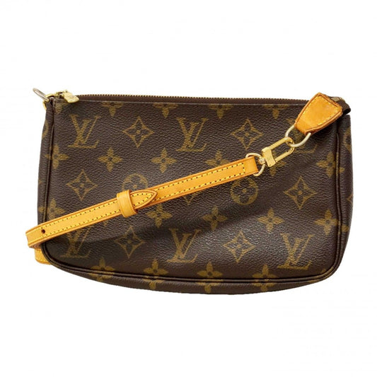 Louis Vuitton Pouch Monogram Pochette Brown