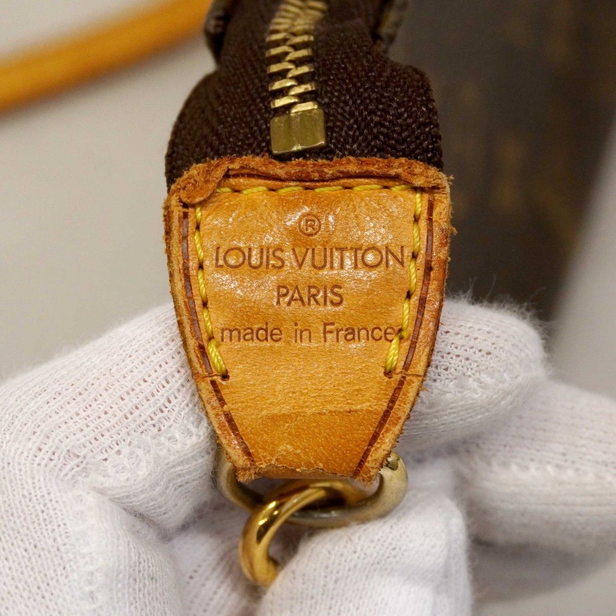 Louis Vuitton Pouch Monogram Pochette Brown