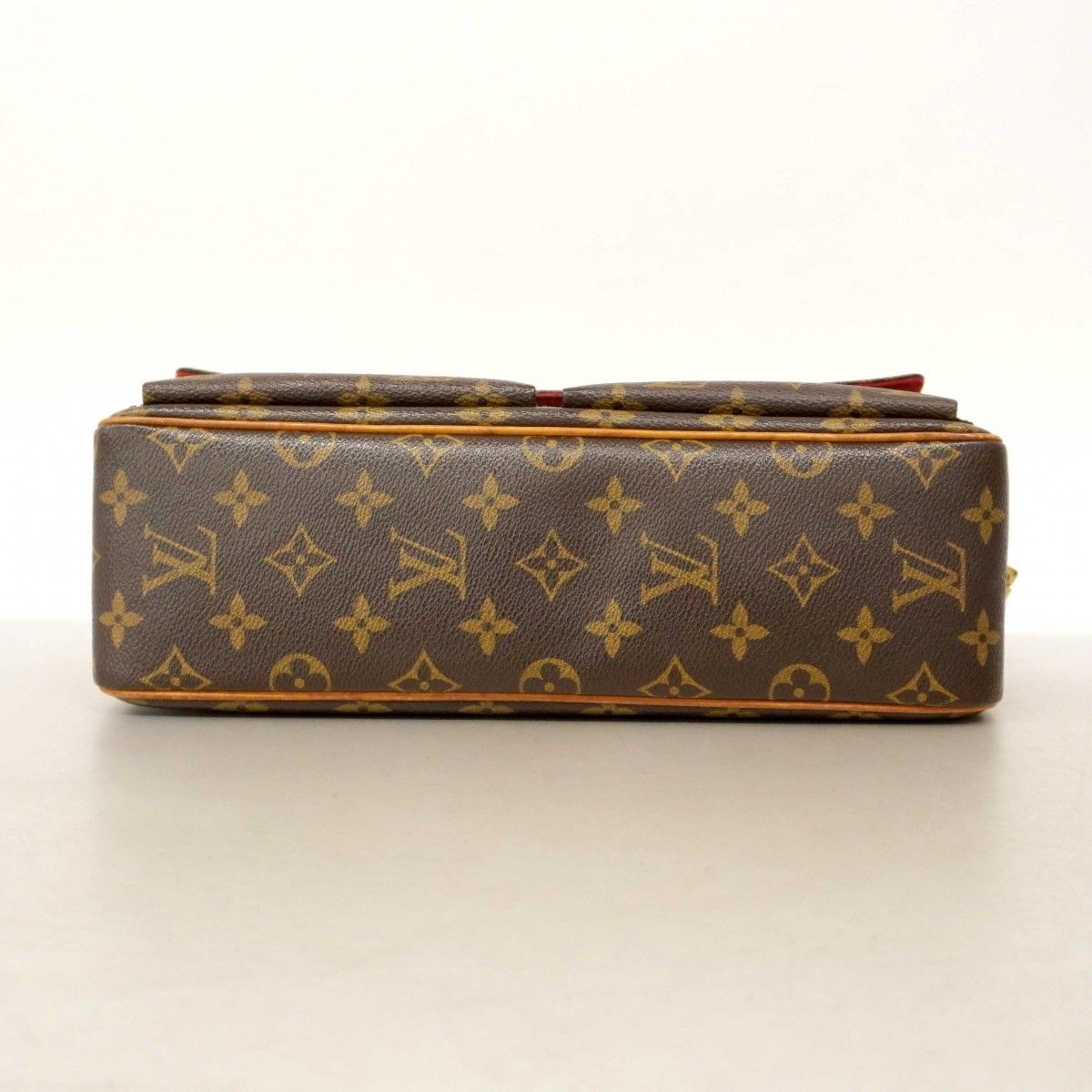 Louis Vuitton Shoulder Bag Monogram Viva Cite MM Brown
