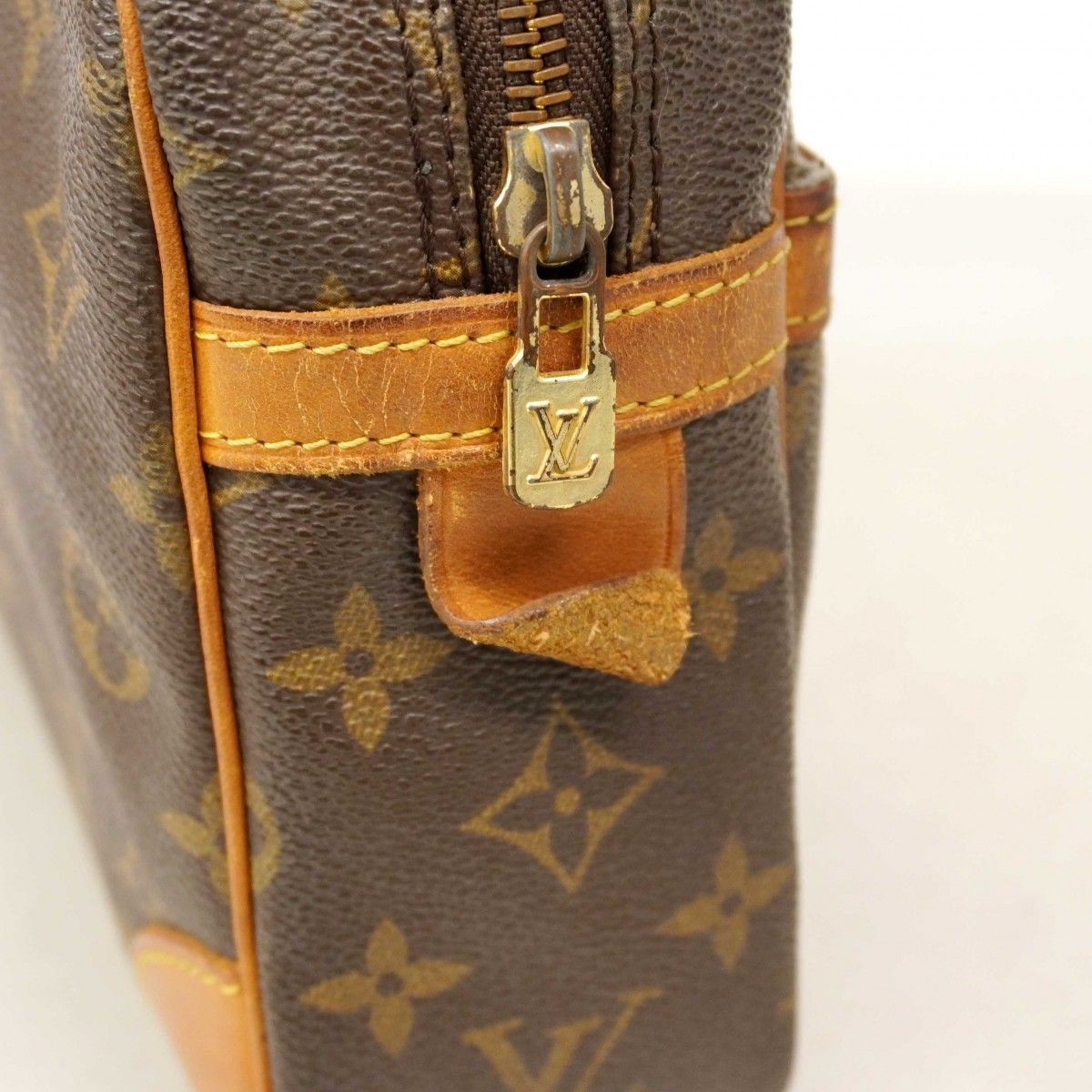 Louis Vuitton Clutch Monogram Compiegne 28 Brown