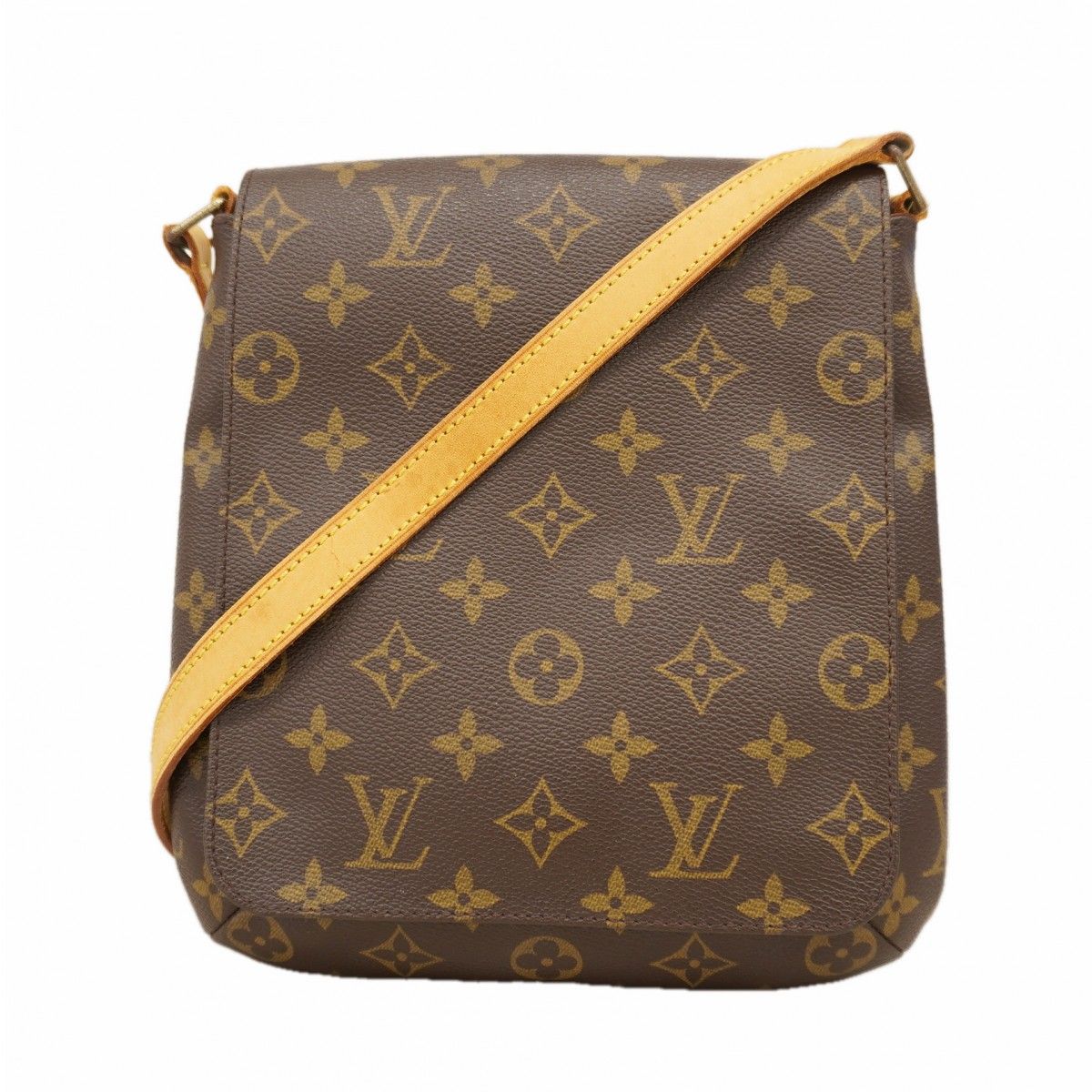 Louis Vuitton Shoulder Bag Monogram Musette Salsa Long Strap Brown
