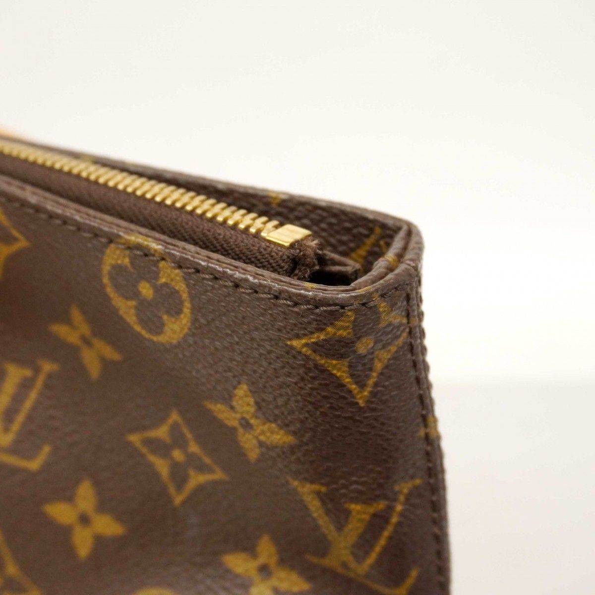 Louis Vuitton Tote Monogram Cabas Mezzo Brown