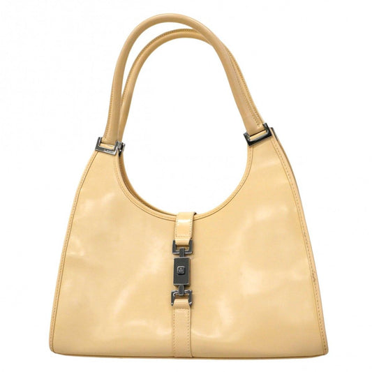 Gucci Handbag Jackie 002 Leather Brown Silver