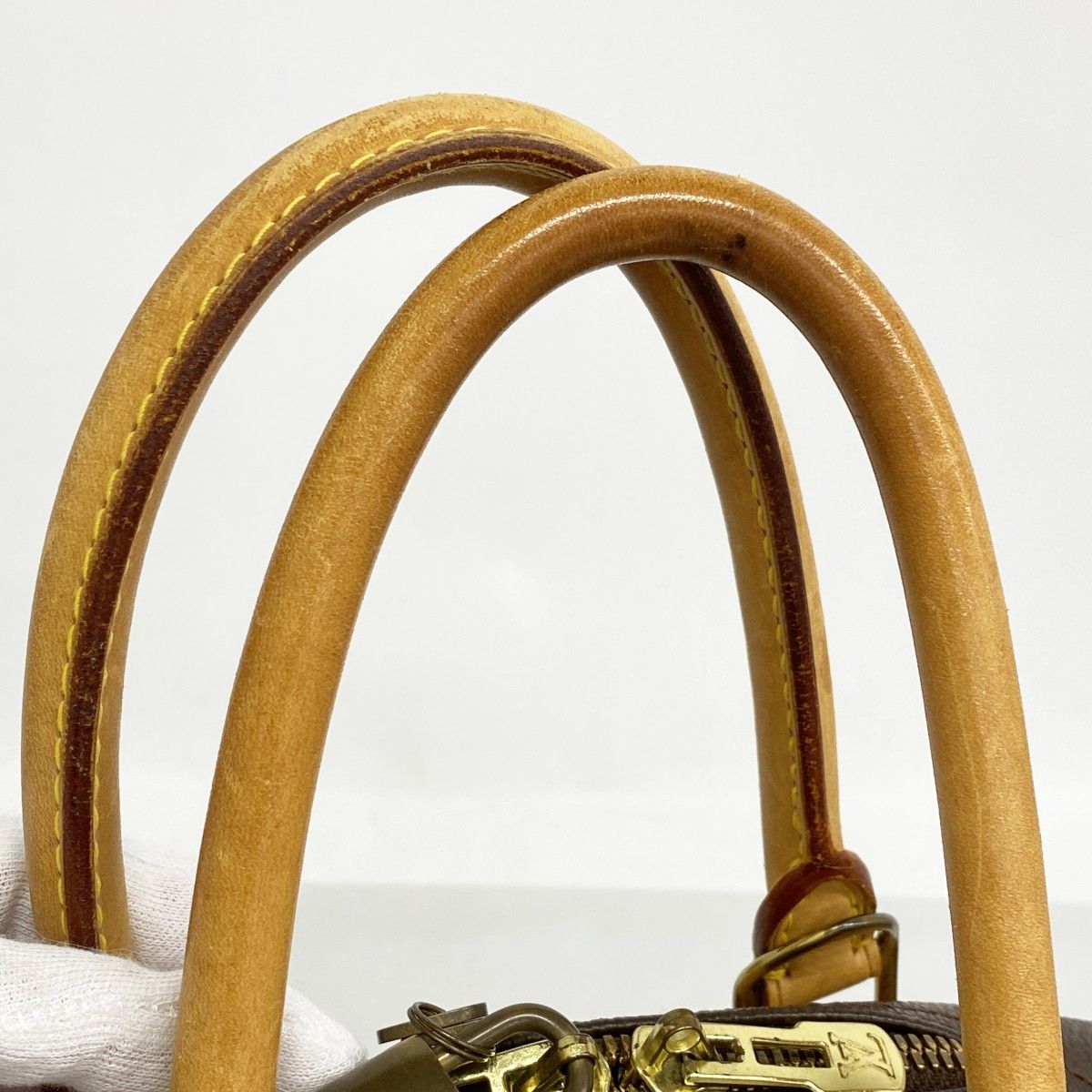 Louis Vuitton Handbag Monogram Deauville Brown