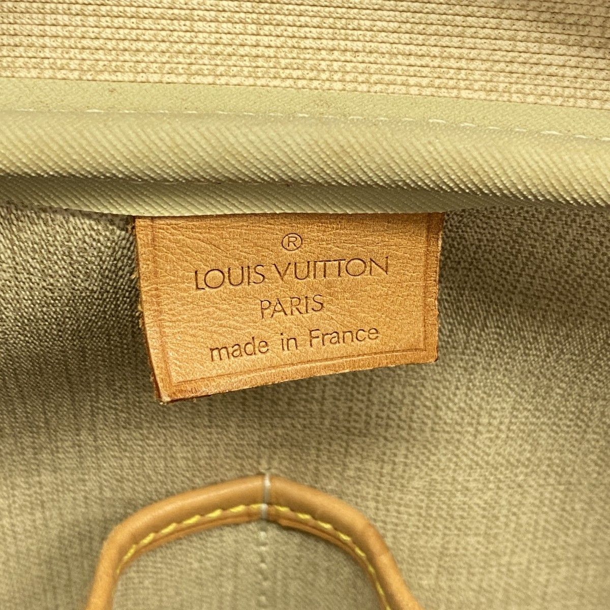 Louis Vuitton Handbag Monogram Deauville Brown