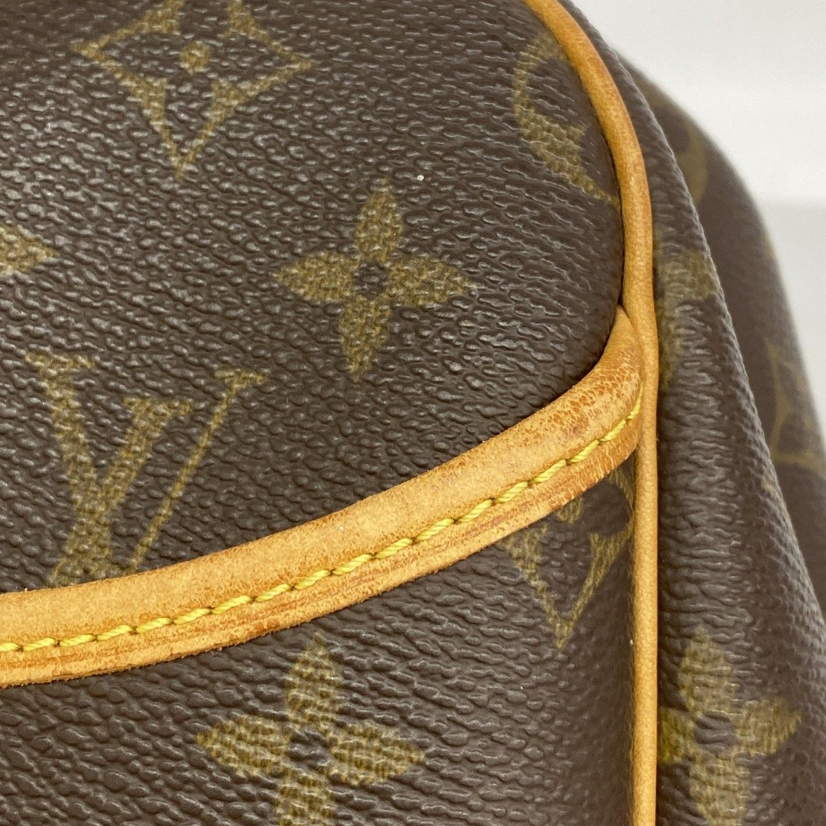 Louis Vuitton Handbag Monogram Deauville Brown