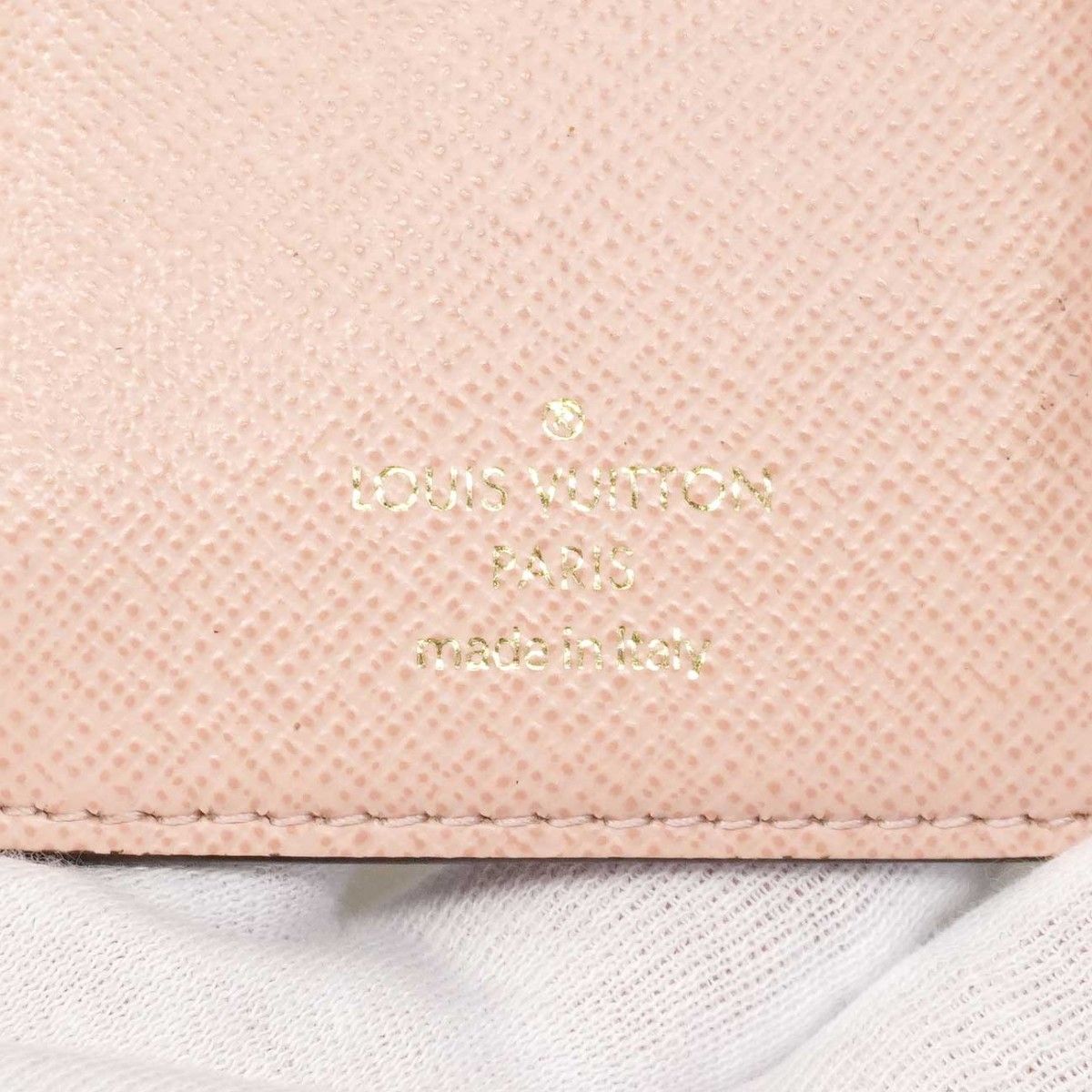 Louis Vuitton Trifold Wallet Monogram Portefeuille Victorine Rose Ballerine