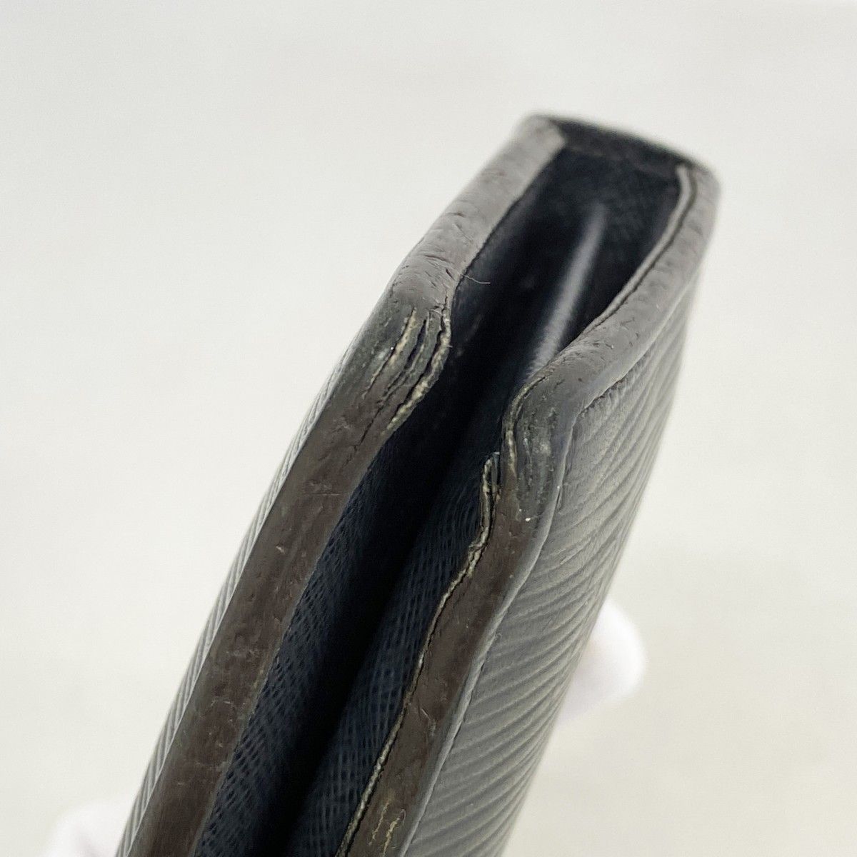 Louis Vuitton Wallet Epi Portefeuille Brazza Noir