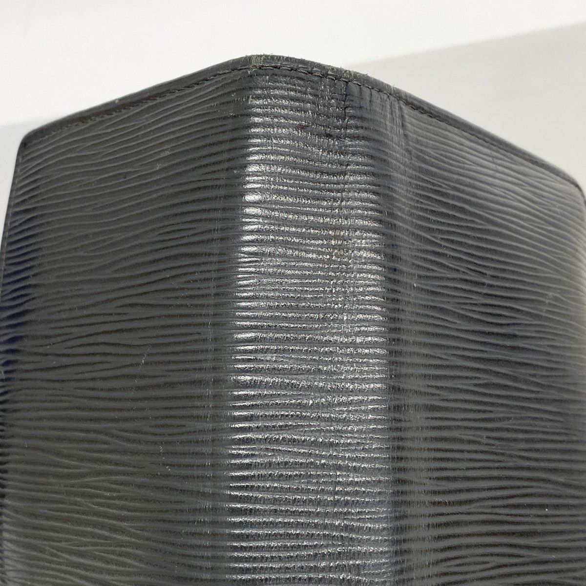 Louis Vuitton Wallet Epi Portefeuille Brazza Noir
