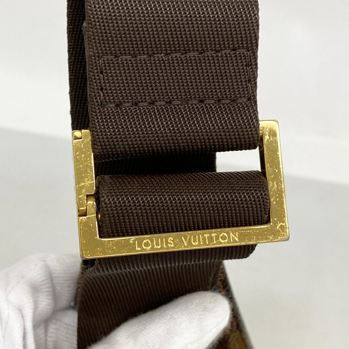Louis Vuitton Belt Bag Damier Geronimos Ebene